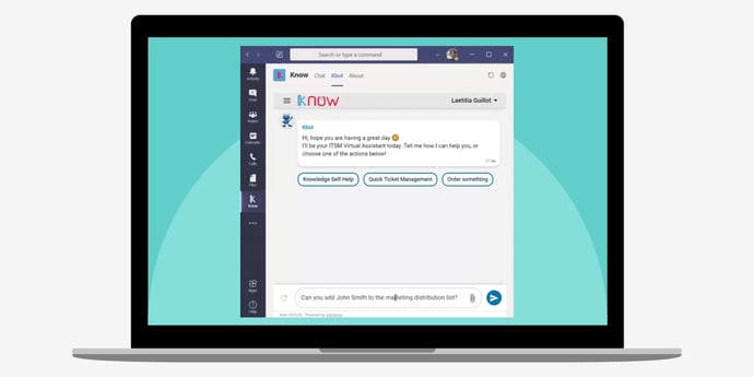 What could you do with an intelligent virtual agent ?
