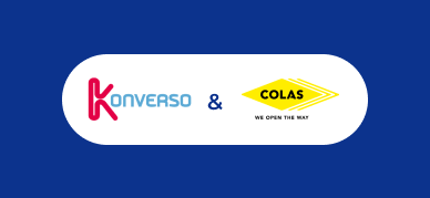 Partenariat entre Konverso et Colas
